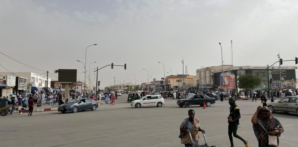Stalls at the Central Market in Nouakchott, Mauritania